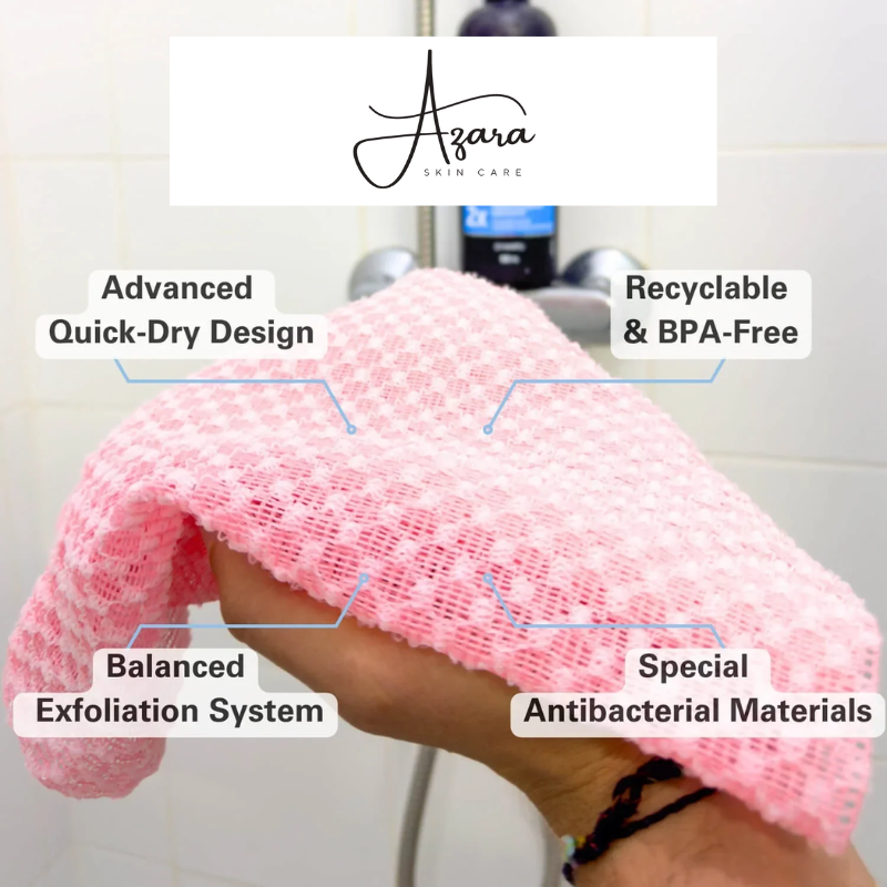 Azara's Japanese Exfoliating Towel